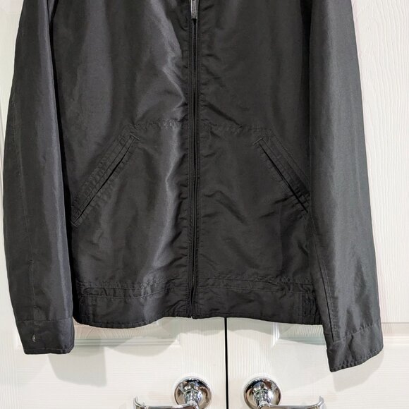 Kenneth Cole Reaction Men's Jacket, Size Medium, Black, Lightweight, Mesh Lined - Picture 4 of 16